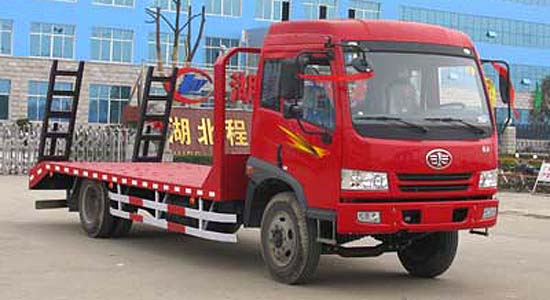 解放小型平板運輸車 湖北程力專用汽車廠的匠心之作